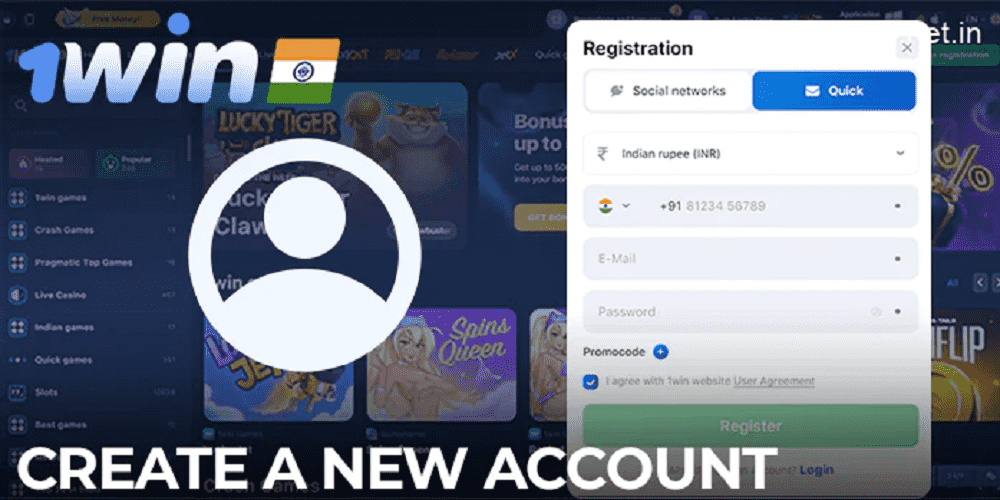 create account 1win